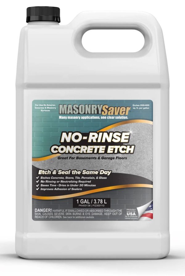 MasonrySaver No Rinse Concrete Etch